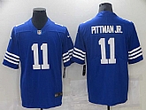 Nike Colts 11 Michael Pittman JR. Royal Vapor Untouchable Limited Jersey,baseball caps,new era cap wholesale,wholesale hats
